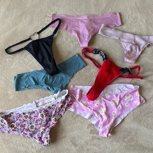 Victoria's Secret Seamless Sexy Pantie Bundle